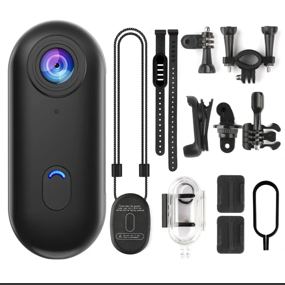 New 128GB 1080 mini Thumb 👍 Size action camera 🎥 includes all hardware version